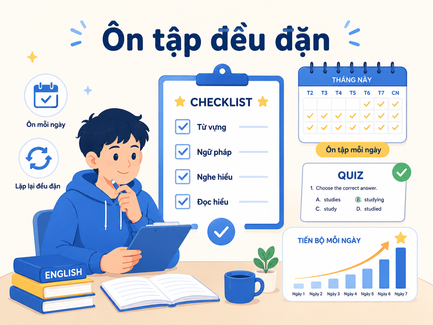 Ôn tập đều đặn